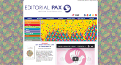 Desktop Screenshot of editorialpax.com